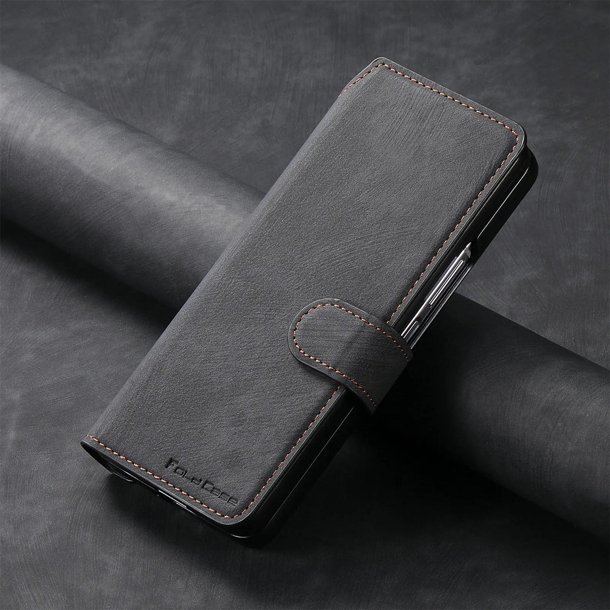 2 in 1 Detachable Cards Solt Wallet Flip Book Case For Samsung Galaxy Z Fold 6 5 5G Fold6 Fold5 Removable Bag Magnetic Cover