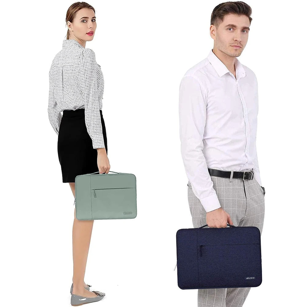 Laptop Sleeve Bag 11 12 13 14 15 16 17.3 inch for Macbook HP Dell Acer Notebook Pouch Travel Business Computer Handbag Briefcase