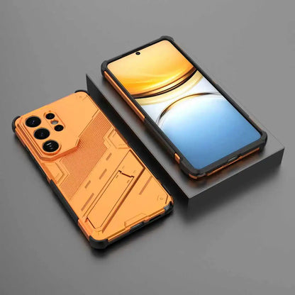 Armor Shockproof Phone Case For Samsung Galaxy S26 S25 S24 S23 S22 Ultra Plus Edge  S26 Pro With Holder Lens Protect Cover