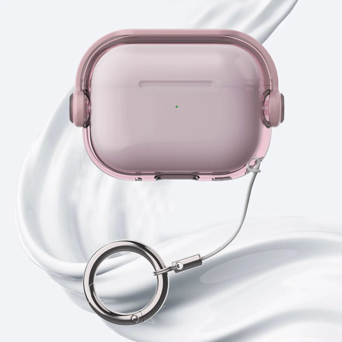 For AirPod Pro3 Case With Lock Shockproof Protective Cover with Cleaner Kit For Airpod 4 Case For AirPods Pro 3 Phone Stand Case