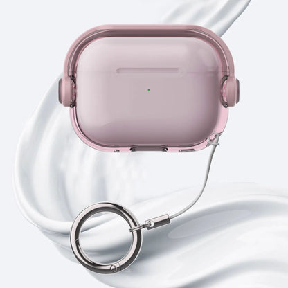 For AirPod Pro3 Case With Lock Shockproof Protective Cover with Cleaner Kit For Airpod 4 Case For AirPods Pro 3 Phone Stand Case