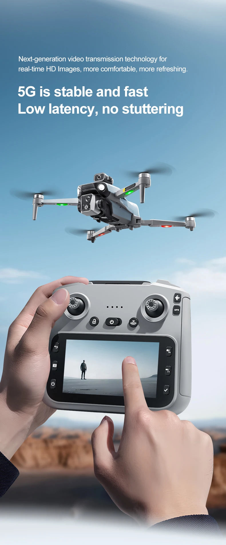 2025 K19 MAX GPS Drone Fishing Air Drop Automatic Turnaround 5G Screen Obstacle Avoidance Drone Professional Camera FPV Dron