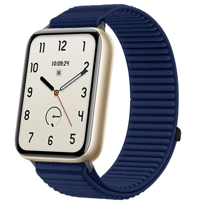 Nylon Loop Braided Strap for Xiaomi Mi Band 10 Pro/9 Pro/8 Pro Wave Soft Breathable Band Replaceable for Redmi Watch 6 5 4 Belt