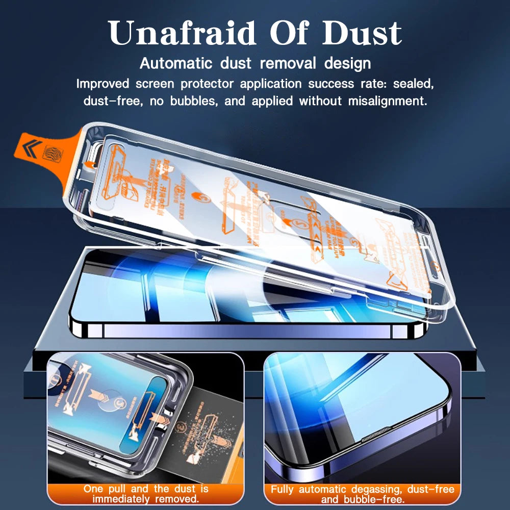 2Pcs For Google Pixel 9 10 Pro XL Oleophobic Coating Dust Free Easy Installation Screen Protector Glass