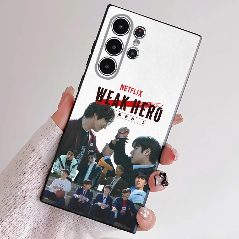 W-Weak Hero Class 1 2 TV Phone Case For Samsung S Series S21 S22 S23 S24 S25 FE Plus Ultra TPU Soft To Skin-friendly Case