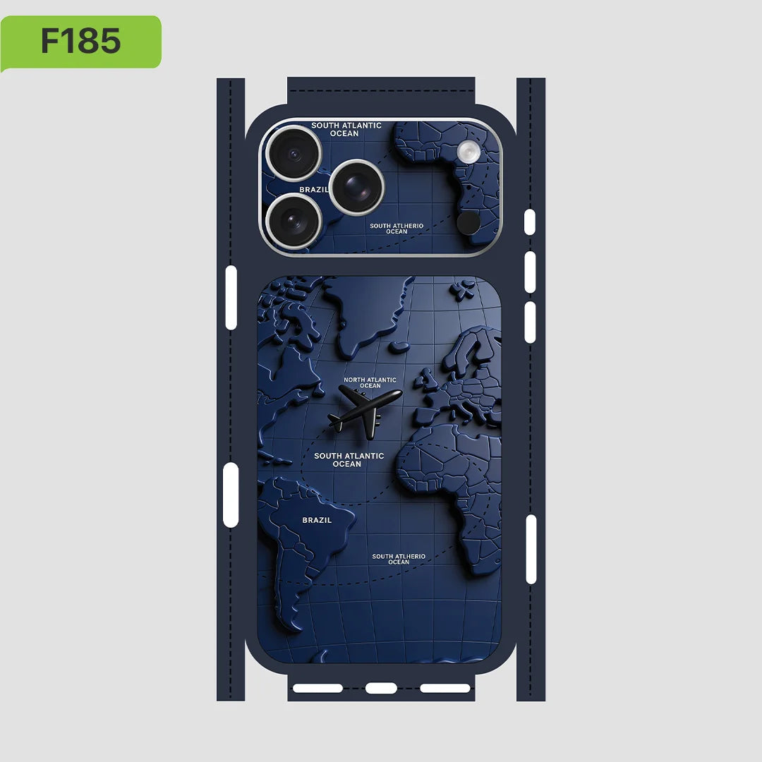 Custom Premium Full Wrap Vinyl Stickers For iPhone 17 16 15 14 Pro Max – Custom Skins Full Cover Back Film for IPhone17Pro Max
