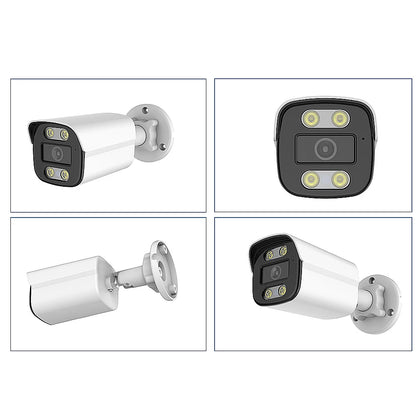 AHD Fully compatible 5MP 1080P 24H Full Color Night Vision CCTV AHD Camera Analog 4M HD Luminous Led Digital Outdoor Street IP66