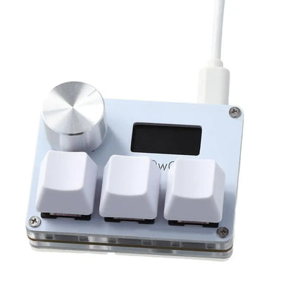 USB Programming Macro Custom Mechanical Keyboard RGB 24/16/12/9/8/4/3/2 Key Copy and Paste DIY Gaming Mini Keypad Macropad
