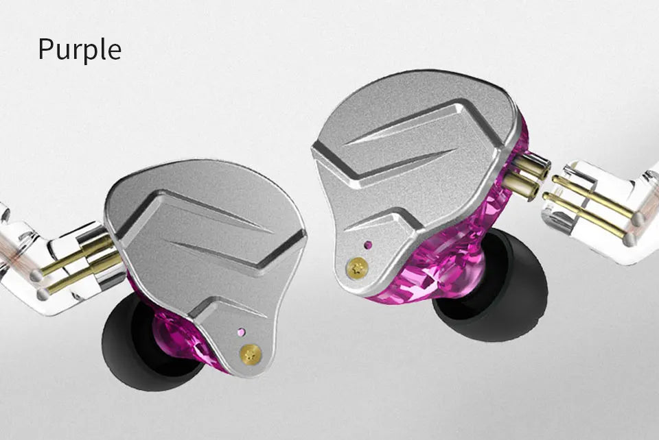 KZ ZSN PRO 1BA+1DD Hybrid technology HIFI Metal In Ear Earphones Bass Earbud Sport Noise Cancelling Headset ZST X AS10 ZS10 ST1