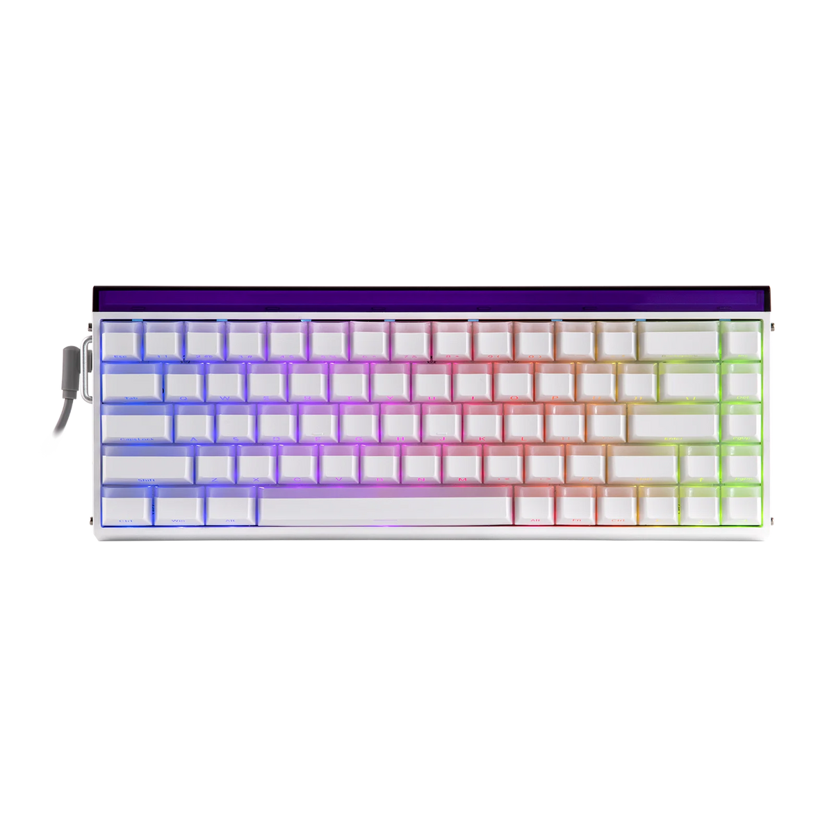 AULA Hero68 HE 65% ANSI US Layout Hot-Swap Wired Magnetic Gaming Keyboard 8kHZ Rapid Hall Effect Switch RGB Backlight Light Box