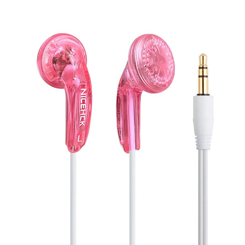 NICEHCK Traceless Colorful HIFI In-ear Earphone 15.4mm Dynamic Unit Sport Music Headset Microphone Earbud IEM Vido MX500 MX980
