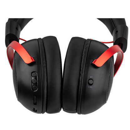 EPOMAKER GX1 Tri-mode Wireless Gaming Headset with 7.1 Surround Sound & ENC Noise Canceling Mic for PS4/PS5/Switch/PC/Mac/FPS