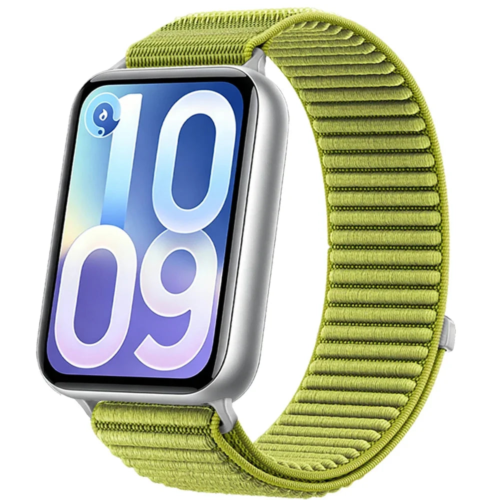 Nylon Loop Braided Strap for Xiaomi Mi Band 10 Pro/9 Pro/8 Pro Wave Soft Breathable Band Replaceable for Redmi Watch 6 5 4 Belt