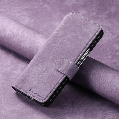 2 in 1 Detachable Cards Solt Wallet Flip Book Case For Samsung Galaxy Z Fold 6 5 5G Fold6 Fold5 Removable Bag Magnetic Cover