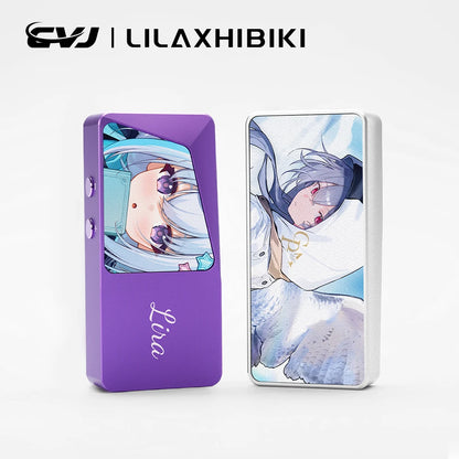 CVJ KIRA HiFi IEM In-Ear Earphones Wired Detachable Cable 3.5mm Type-C 4.4mm Balanced Earbuds For Music Gaming Anime Design