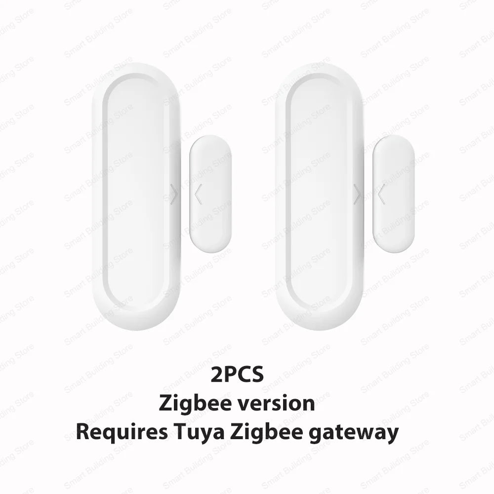 IP65 Tuya Zigbee WiFi Door Window Magnetic Sensor Wireless Connection Smart Home Protection Waterproof Door Detectors Automation