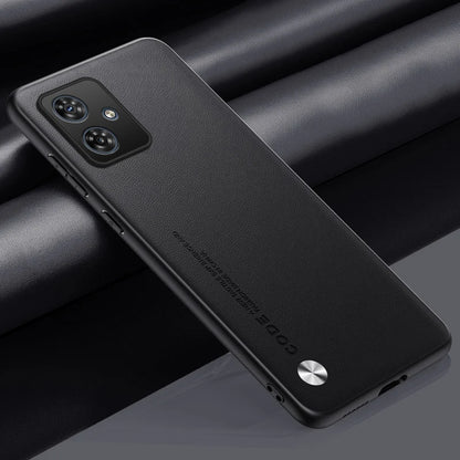 Luxury PU Leather Case For Motorola Moto G54 G64 Back Cover Matte Silicone Full Protection Phone Case For Motorola G64 G54 5G