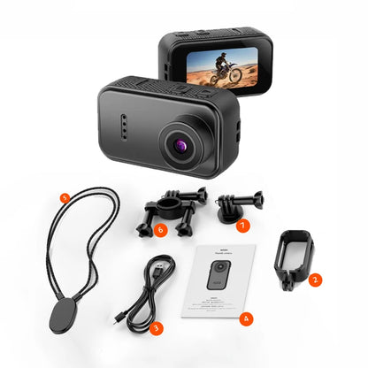 F2 Thumb Camera 1080P HD 130 Degree Wide Angle Mini Camera With IPS Screen 25g Portable Pocket Camera For Daily Recording Life