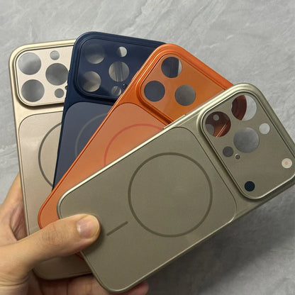 Luxury Case Transform Look To 17 18 Pro Max Cover For Iphone 16 Pro 15 14 13 Change To 17 Pro Magnetic Fundas For Magsafe