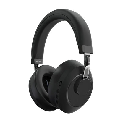 ANC Headphones Bluetooth Earphones Over Ear Wireless Headphones Noise Cancelling Foldable Stereo Headset with Mic HiFi Sounds