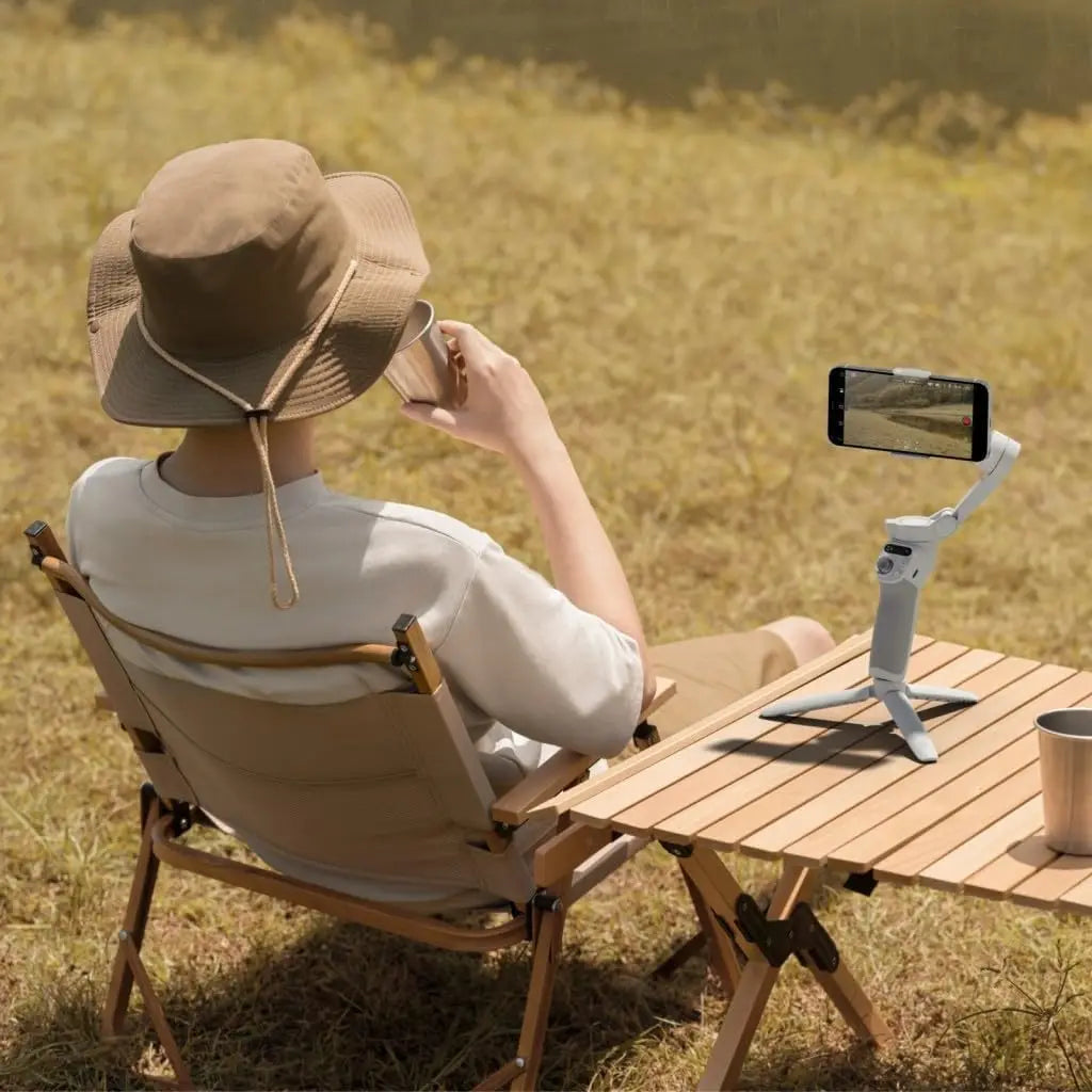 DJI Osmo Mobile SE, 3-Axis Phone Gimbal for iPhone, Android, Built-in Tripod, Selfie Stick, Gimbal Stabilizer