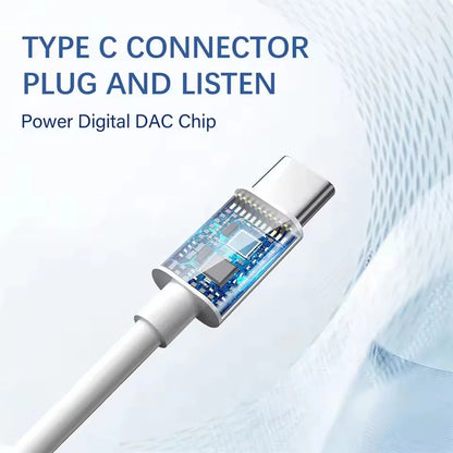 In-Ear Wired Earphones For Apple iPad iPhone 15 11 12 13 14 16 17 Pro Max TypeC Headphones Laptops Tablet 3.5mm Earphones