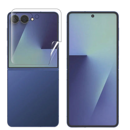 Anti-scratch Screen Protector For Samsung Galaxy Z Flip 7 6 5 Flip7 Flip6 Flip5 Protective Soft Hydrogel Film For ZFlip7 ZFlip6