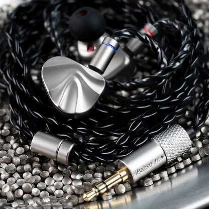 iBasso JR. Cookie Ti HiFi Wired Earphones In-Ear Earbuds 4.4mm balanced