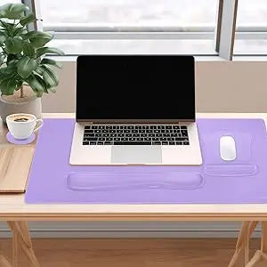 Keyboard Mouse Pad Set Large Gaming Mousepad&Keyboard Wrist Rest&Mouse Wrist Rest&Coaster Ergonomic Non-Slip Mousepad Cushion