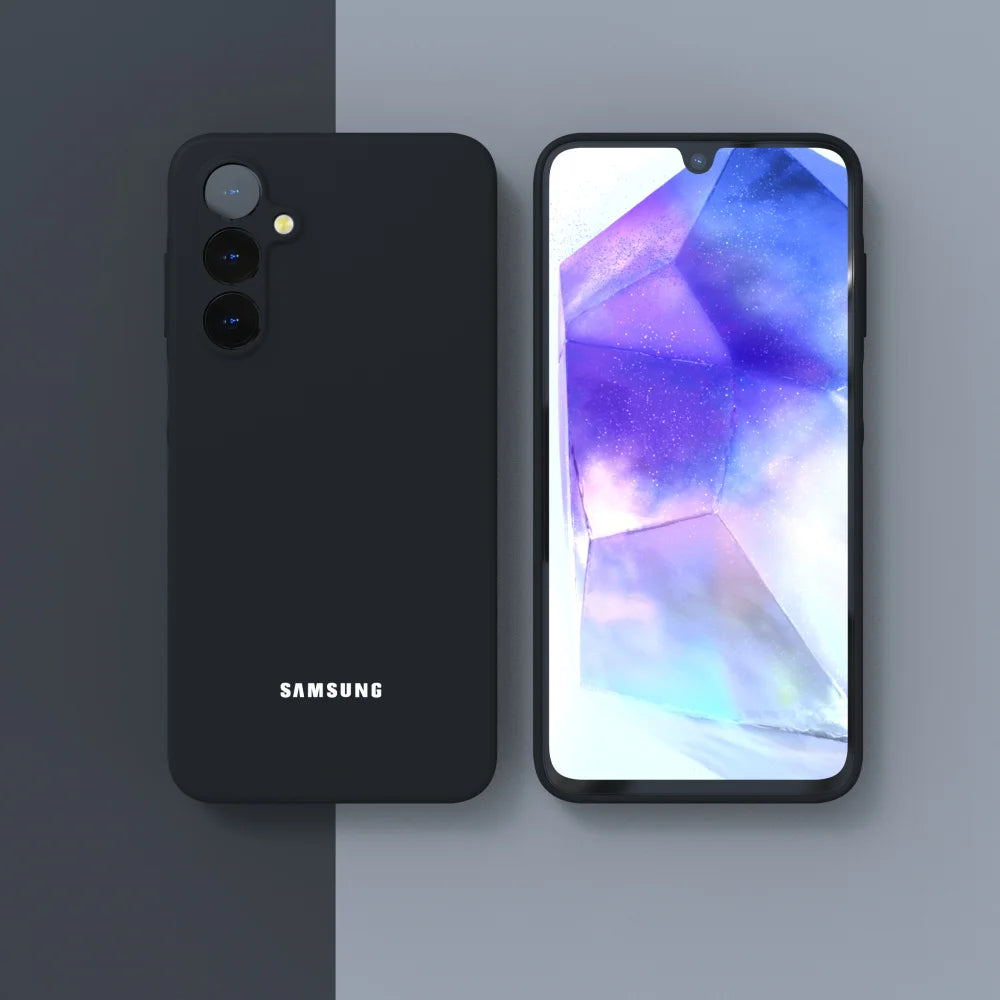 Original Liquid Silicone Case for Samsung Galaxy A17 A16 A15 S26 S25 S24 Ultra Plus FE Shockproof Back Cover Phone Accessories