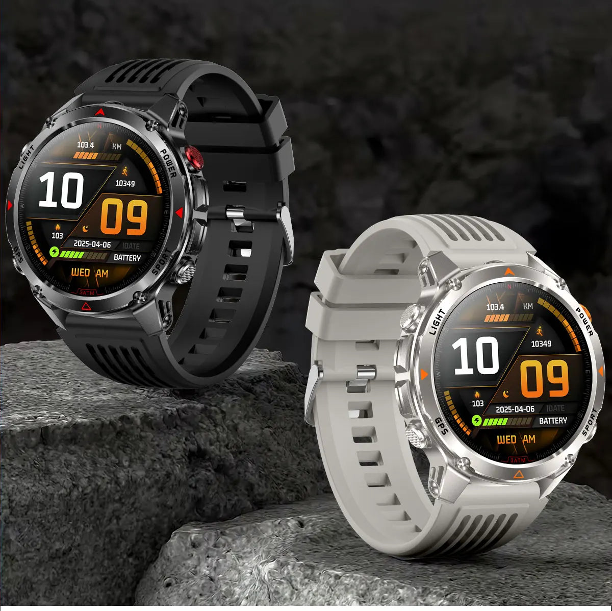 2026 New GPS Map Navigation Smart Watch Men Women Amoled Screen 3ATM Waterproof Sport SmartWatch Compass NFC BT Call Watches Men