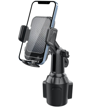 Car Cup Holder Phone Mount Universal for Car, Adjustable Stable Cell Phone Holder 360° Rotation Stand Fits 4-7 Inch Smartphones