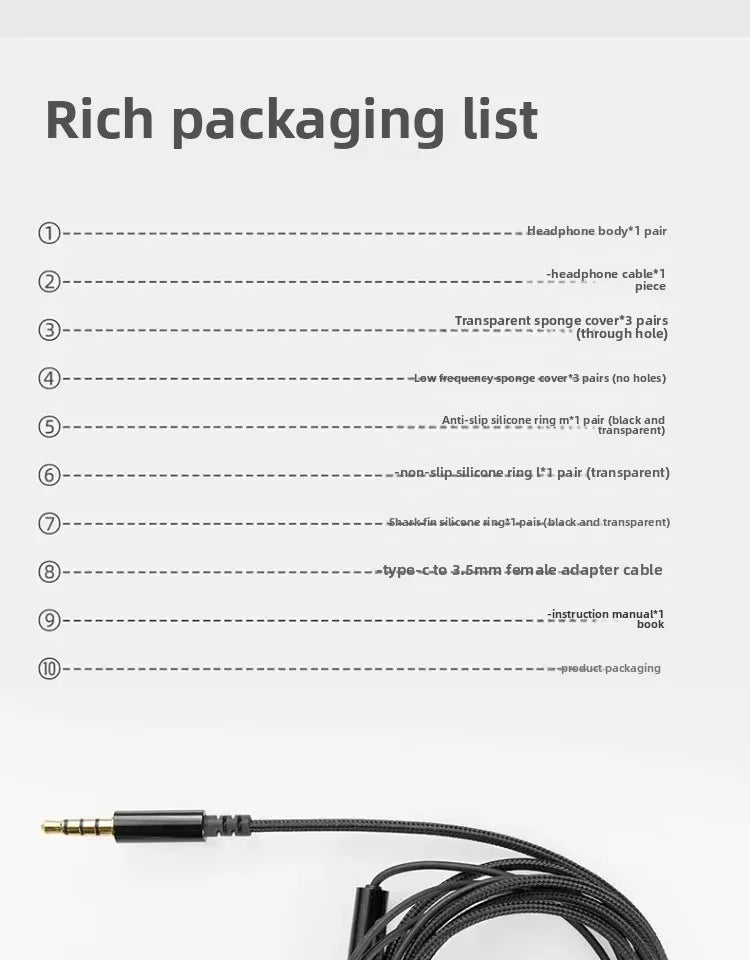 FiiO FF1 Wired in Ear Headphones Ergonomics Lightweight Portable Earbuds Beryllium Plated Diaphragm Detachable Cable Headphones