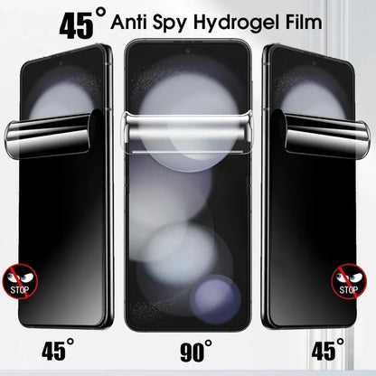 Privacy Hydrogel Film for Samsung Galaxy S25FE S25Edge S25Ultra S25Plus Screen Protector for Samsung S26 Plus S26 Ultra Film