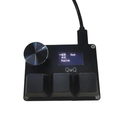 USB Programming Macro Custom Mechanical Keyboard RGB 24/16/12/9/8/4/3/2 Key Copy and Paste DIY Gaming Mini Keypad Macropad