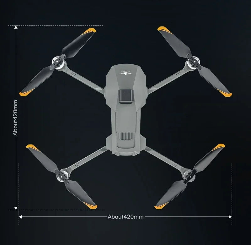 Teeggi KF100 MAX GPS RC with screen Drones With 4K HD Camera Profesional 3-Axis Gimbal obstacle avoidance 6KM Foldable RC Dron