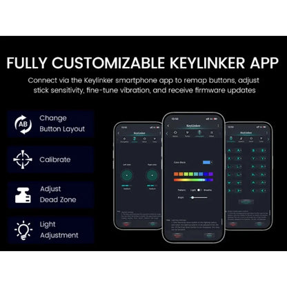 Beboncool Handy Controller for Iphone/Android/Switch 2/Switch/Oled, Mobile Controller with Rgb Light, Hall Effect Joystick
