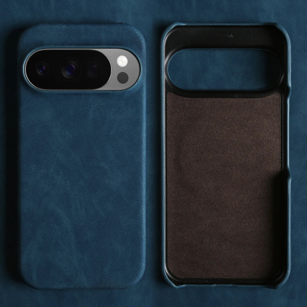 Luxury Leather Phone Case For Google Pixel 11 10 9 Pro XL 10A 9A 8 8A 7 7A 6 Pro Shockproof Back Cover Cases Funda Coque Shell