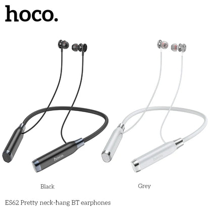 HOCO ES62 Neckband Earphones Bluetooth 5.3 Sport Headsets Support TF Card Playback 120 Hours Long Battery Life For Mobile Phone