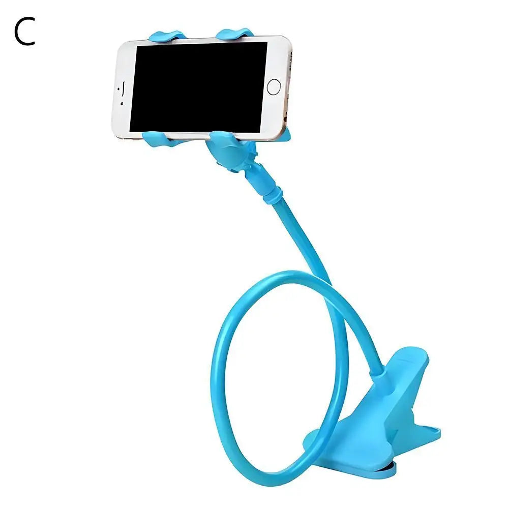 Phone Holder Stand Lazy Bracket Headrest Bed 360 Flexible Long Arms Clamp Mount Phone Stand 360 ° Rotation For iPhone 3.5~6.5"