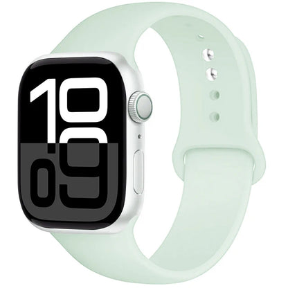 Silicone Band For Apple Watch straps 45mm 44mm 40mm 41mm 42mm-46mm sport bracelet iwatch series 8 7 6 5 SE 9 10 11 Ultra 2 49mm