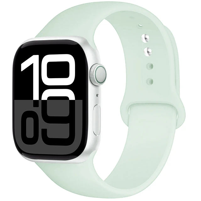 Silicone Band For Apple Watch straps 45mm 44mm 40mm 41mm 42mm-46mm sport bracelet iwatch series 8 7 6 5 SE 9 10 11 Ultra 2 49mm