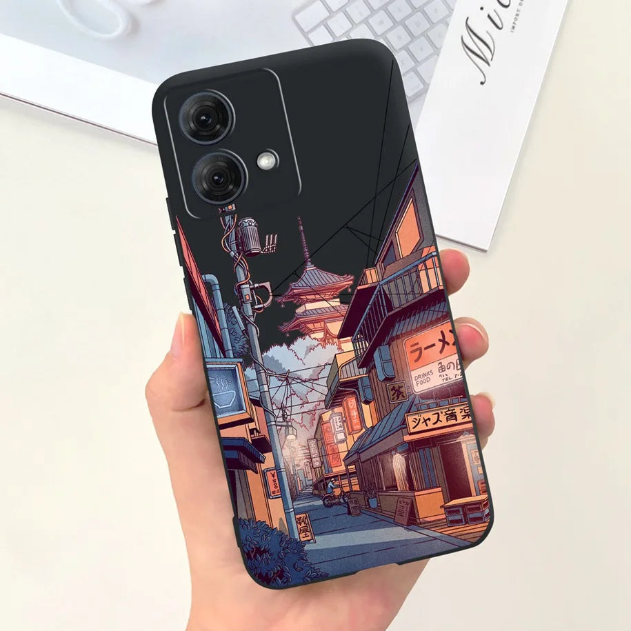 For Motorola Moto G54 Case Moto G84 Phone Cover Cute Astronaut Slim TPU Soft Silicone Funda For MotoG54 MotoG84 5G XT2343-1 Capa