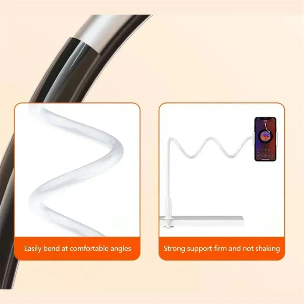 Multifunction Lazy Holder Adjustable Long Arm Universal Mobile Phone Holder Long Arm Cellphone Clip Home Bed Desktop Mount Phone