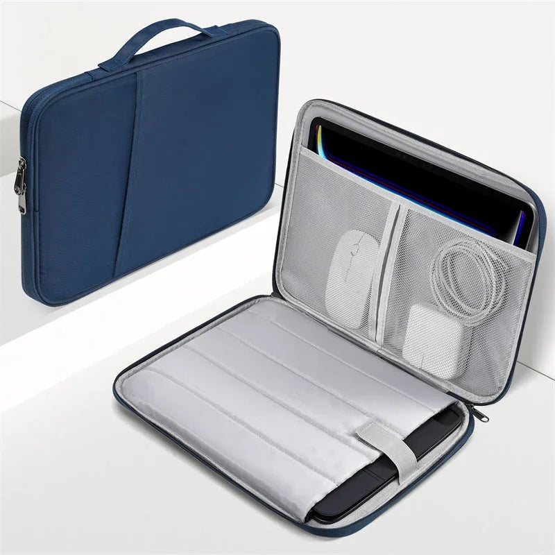 Waterproof Shockproof Handle Bag Laptop Sleeve Case for Macbook Air Pro 16 15 13 Inch M4 M3 M5 Chip Mac Book Cover Accessories