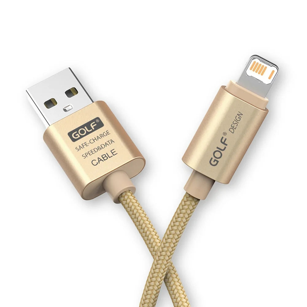 Alloy Braided USB Fast Charging Cable For iPhone X XR XS Max 11 12 13 Mini 14 Pro Max 7 8 14 Plus Quick Charge USB-A Data Cable