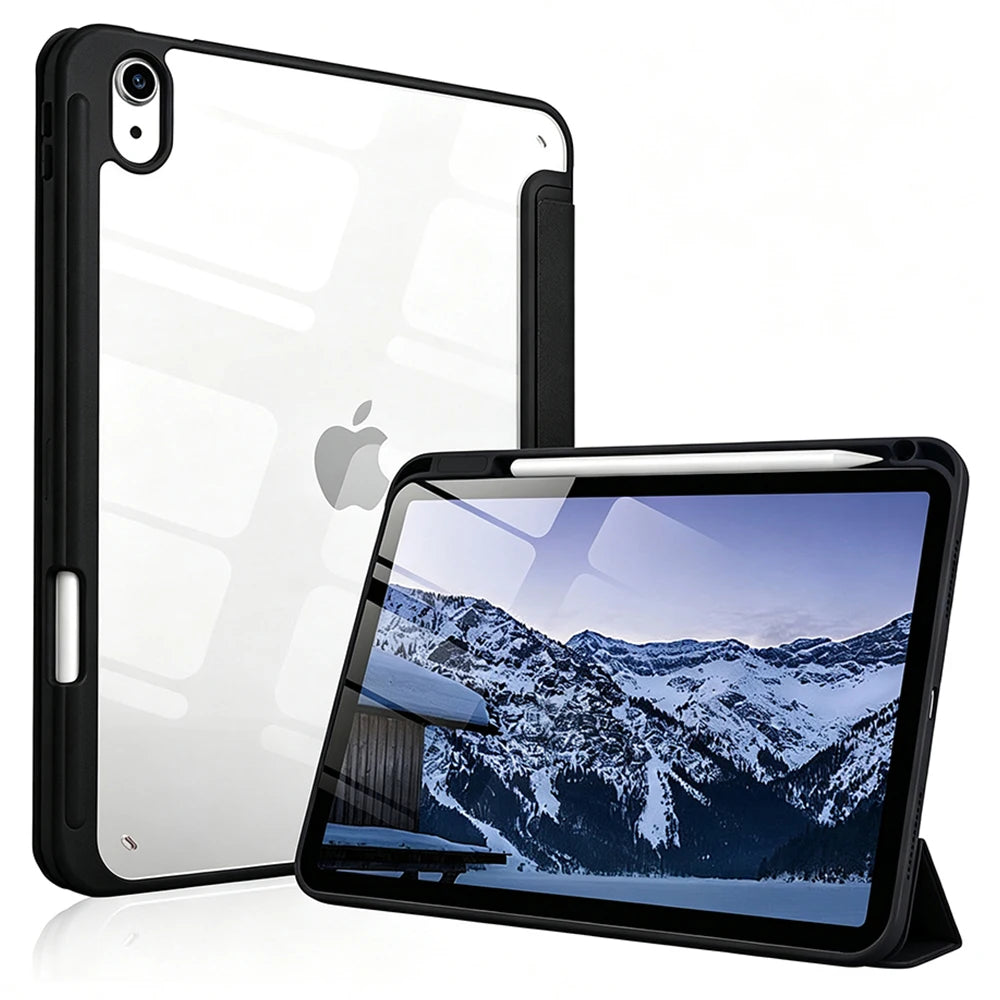 Case for iPad (A16) 11th Generation 11 Inch 2025 / 10th Generation 10.9 Inch 2022 with Pencil Holder, Magnetic Flip Smart Cover
