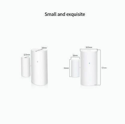 Tuya WiFi Smart Door and Window Sensor Wireless Contact Detector for Home Automation and Security System Door Sensor