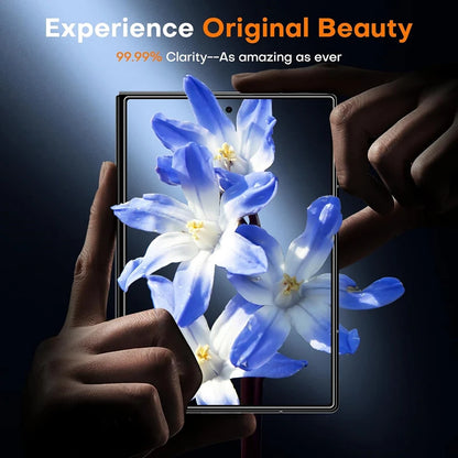 Privacy Tempered Glass for Samsung Z Fold 8 Wide Ultra 7 6 5 4 ZFold8 HD Auto Install Bubble Free Anti-Scratch Screen Protector