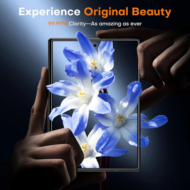 Privacy Tempered Glass for Samsung Z Fold 8 Wide Ultra 7 6 5 4 ZFold8 HD Auto Install Bubble Free Anti-Scratch Screen Protector